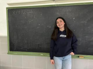 Con la mochila a un instituto de Nueva Escocia